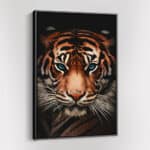 tijger op canvas schilderij