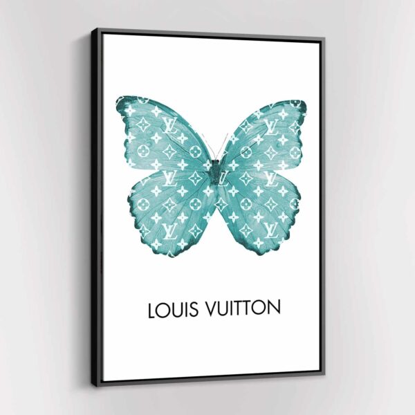 louis vuitton butterfly wall pictures