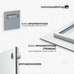 Glas ophangsystemen